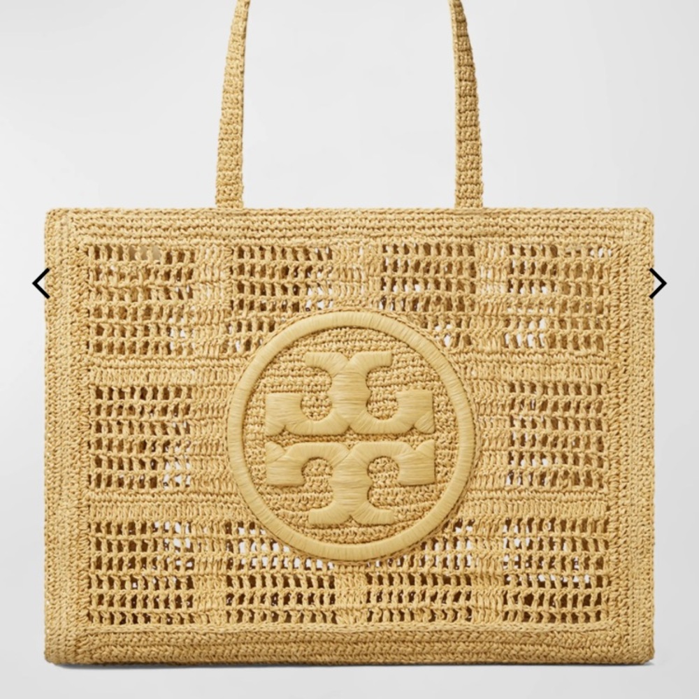 Tory Burch Ella Natural Tote Large